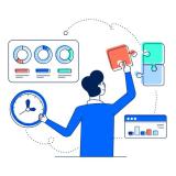 individu manipulant des données